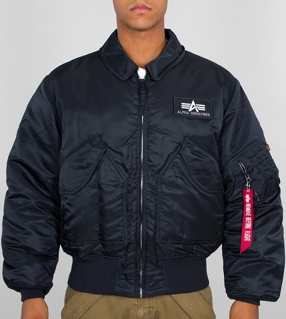 

Куртка Alpha Industries CWU 45, темно-синяя