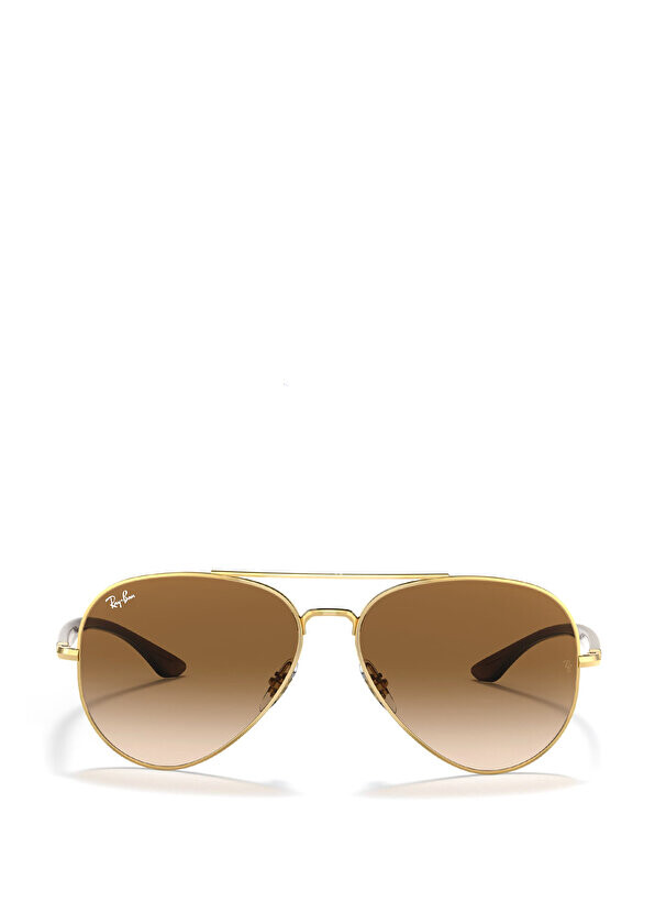 

Золотые солнцезащитные очки унисекс Ray-Ban
