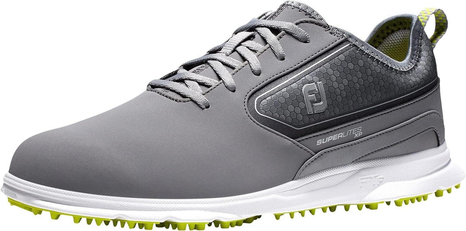 

Кроссовки Superlites XP Golf Shoes FootJoy, цвет Grey/Lime
