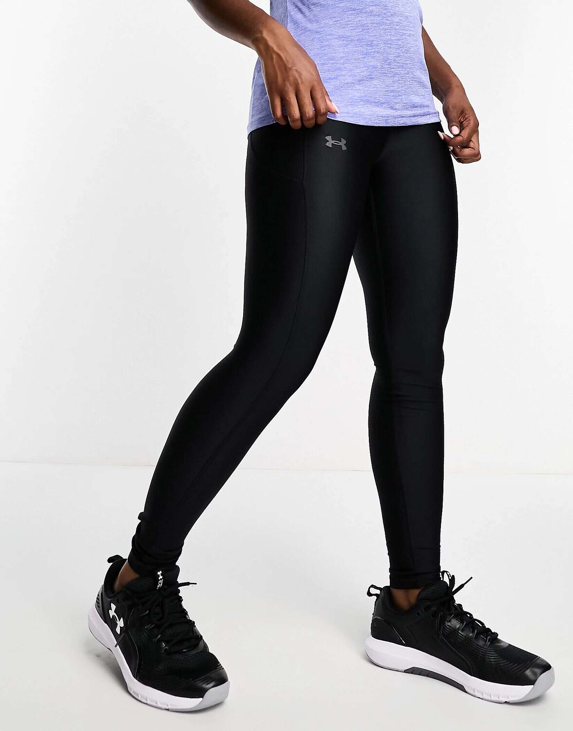 

Черные леггинсы Under Armour Branded WB