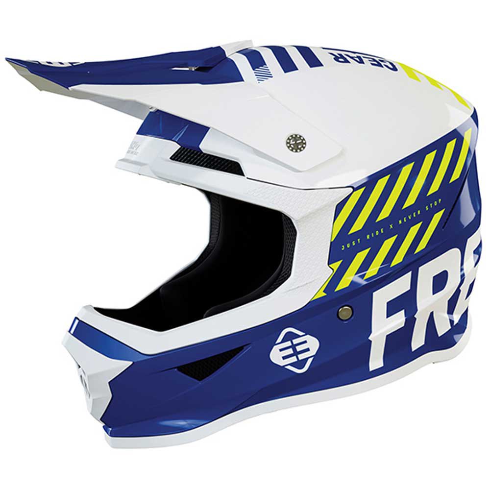 цена Шлем для мотокросса Freegun By Shot XP4 Danger, синий