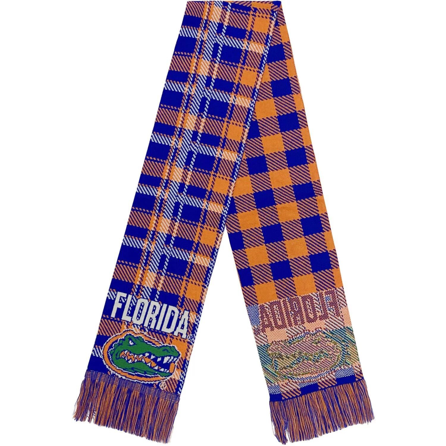 

FOCO Florida Gators клетчатый шарф с цветными блоками