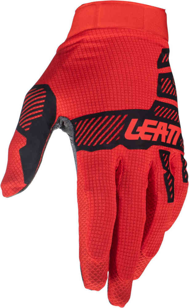 

1.5 GripR 2024 Перчатки для мотокросса Leatt, красный/черный