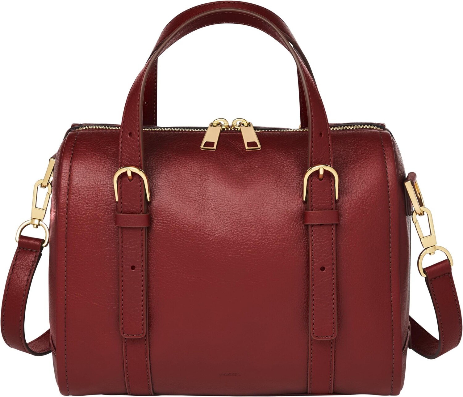 

Сумка Carlie Satchel Fossil, цвет Scarlet