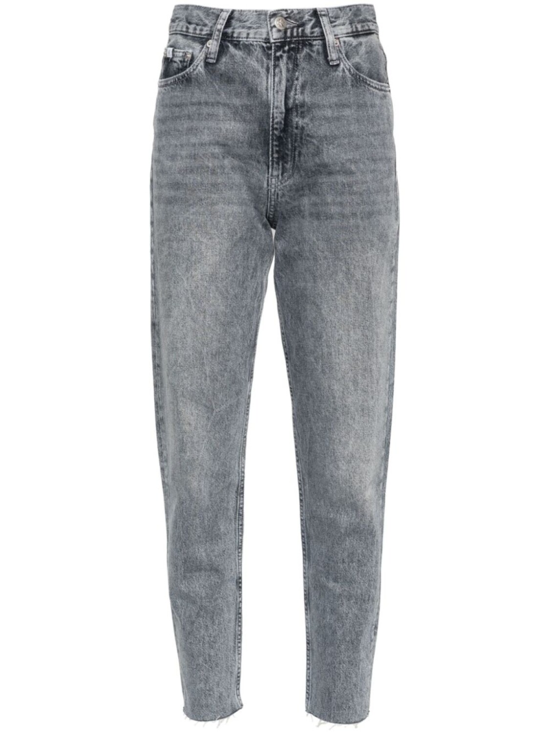 

Calvin Klein Jeans джинсы Mom с завышенной талией, серый