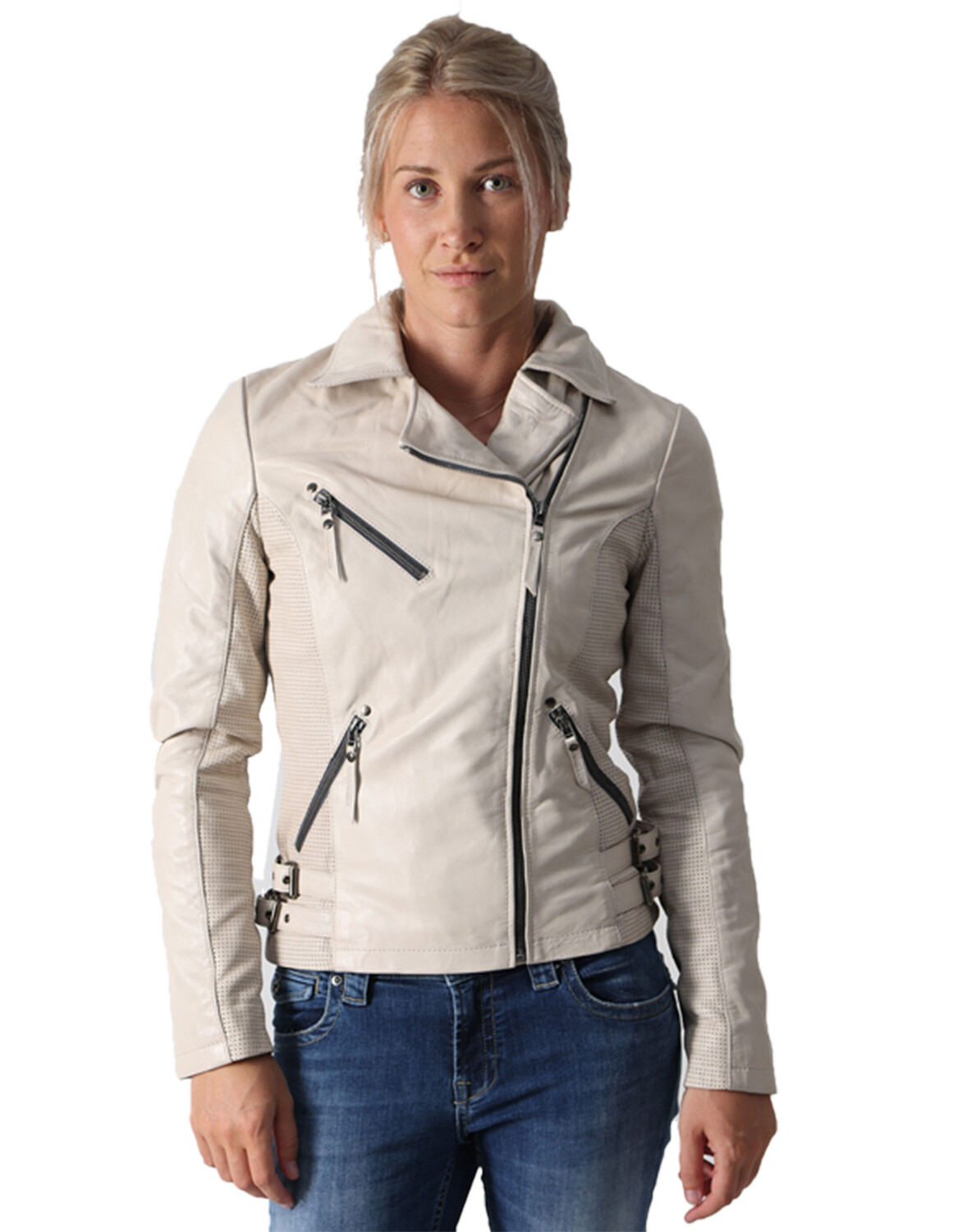 

Кожаная куртка miracle of denim Mantel, бежевый