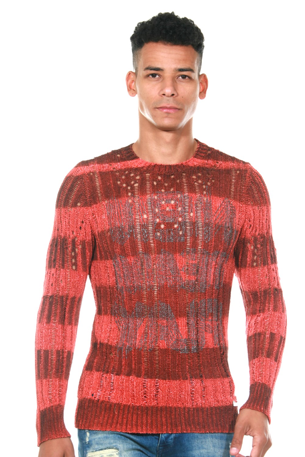 Пуловер FIOCEO, красный