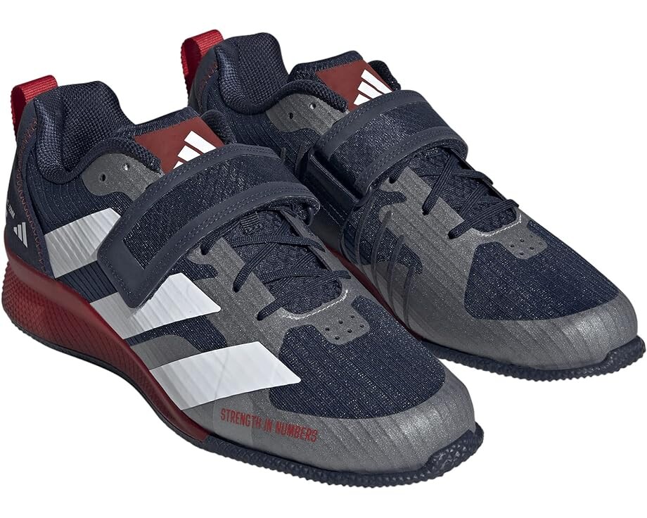 

Кроссовки Adidas Adipower Weightlifting 3, цвет Team Navy Blue/White/Better Scarlet