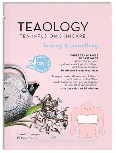 

Белый чай, укрепляющая маска для груди, 45 мл Teaology