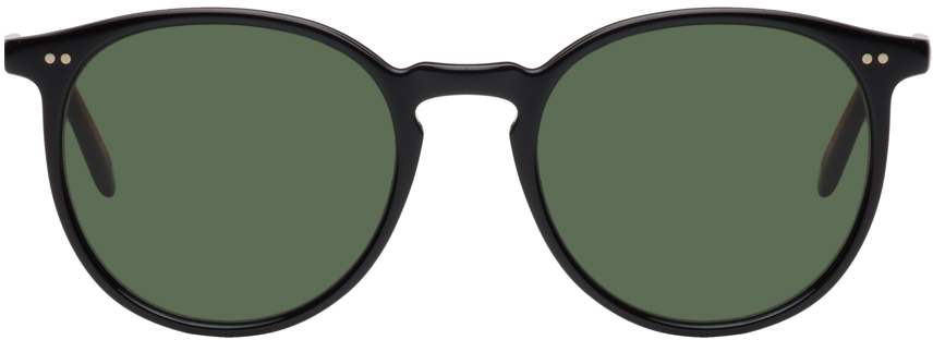 Черные солнцезащитные очки Morningside Garrett Leight катушка coil 6 5x9 серии garrett at