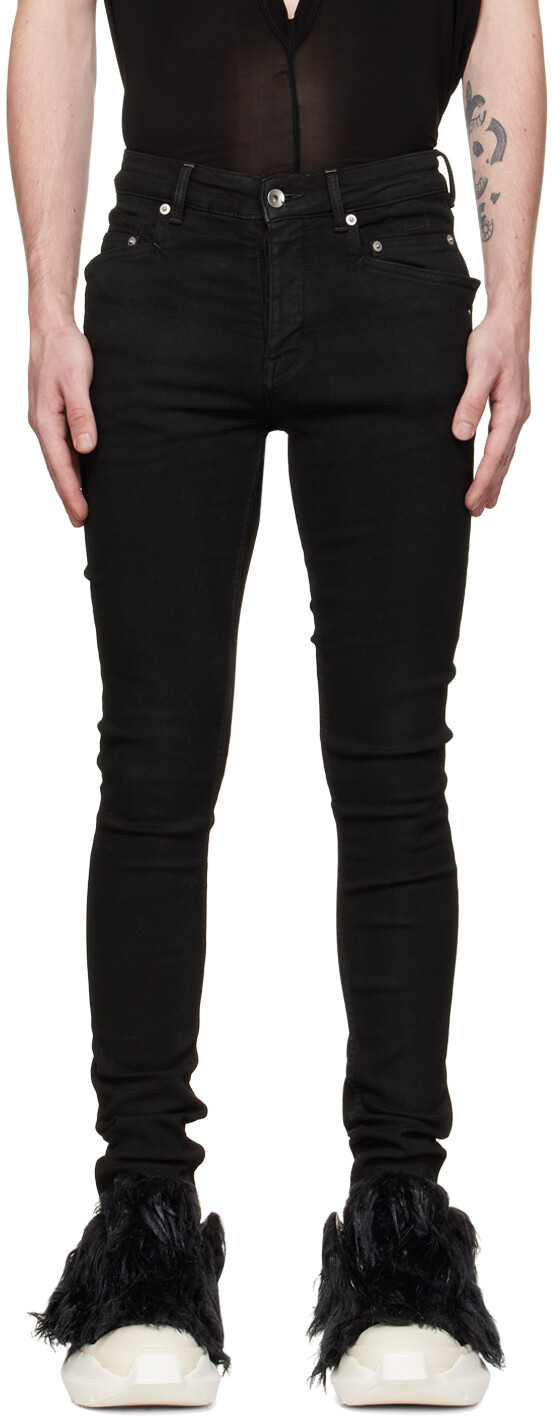 

Черные джинсы Тайрон Rick Owens Drkshdw