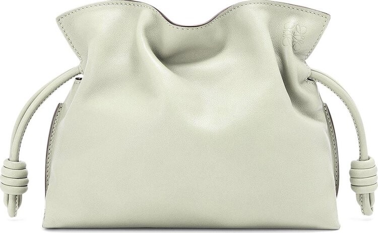 

Сумка Loewe Flamenco Clutch Mini Bag Light Celadon, зеленый