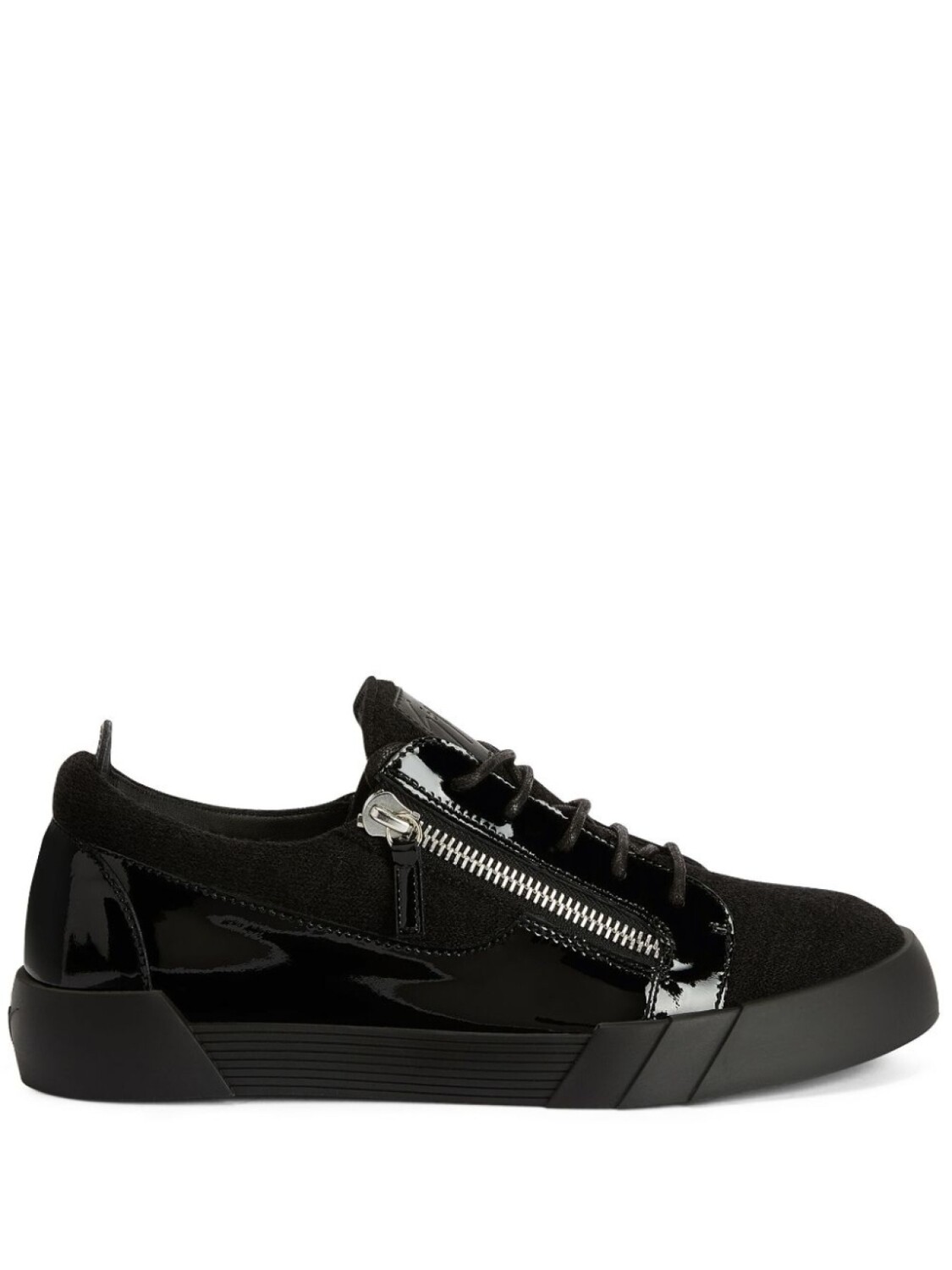 

Giuseppe Zanotti кеды на шнуровке, черный