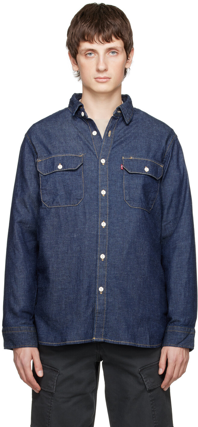 

Индиго Джексон Рабочая Рубашка Levi's