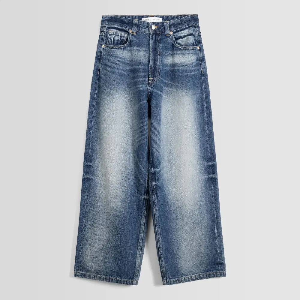 

Джинсы Bershka Super Baggy, синий