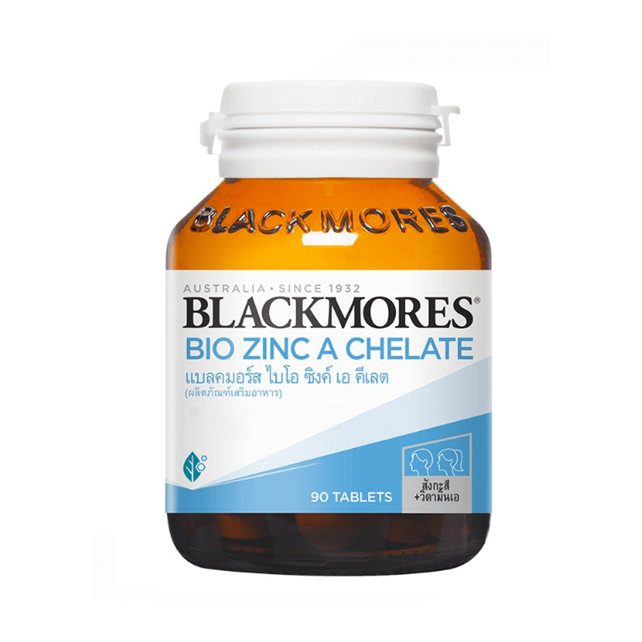 цена Пищевая добавка Blackmores Bio Zinc A Chelate, 90 таблеток