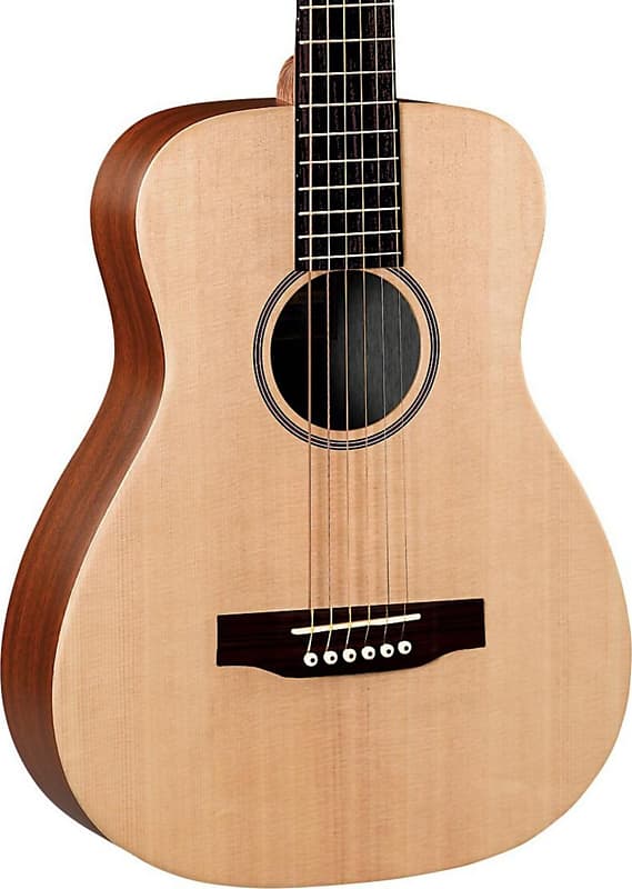 цена Акустическая гитара Martin LX1 Natural Acoustic Guitar with Gig Bag