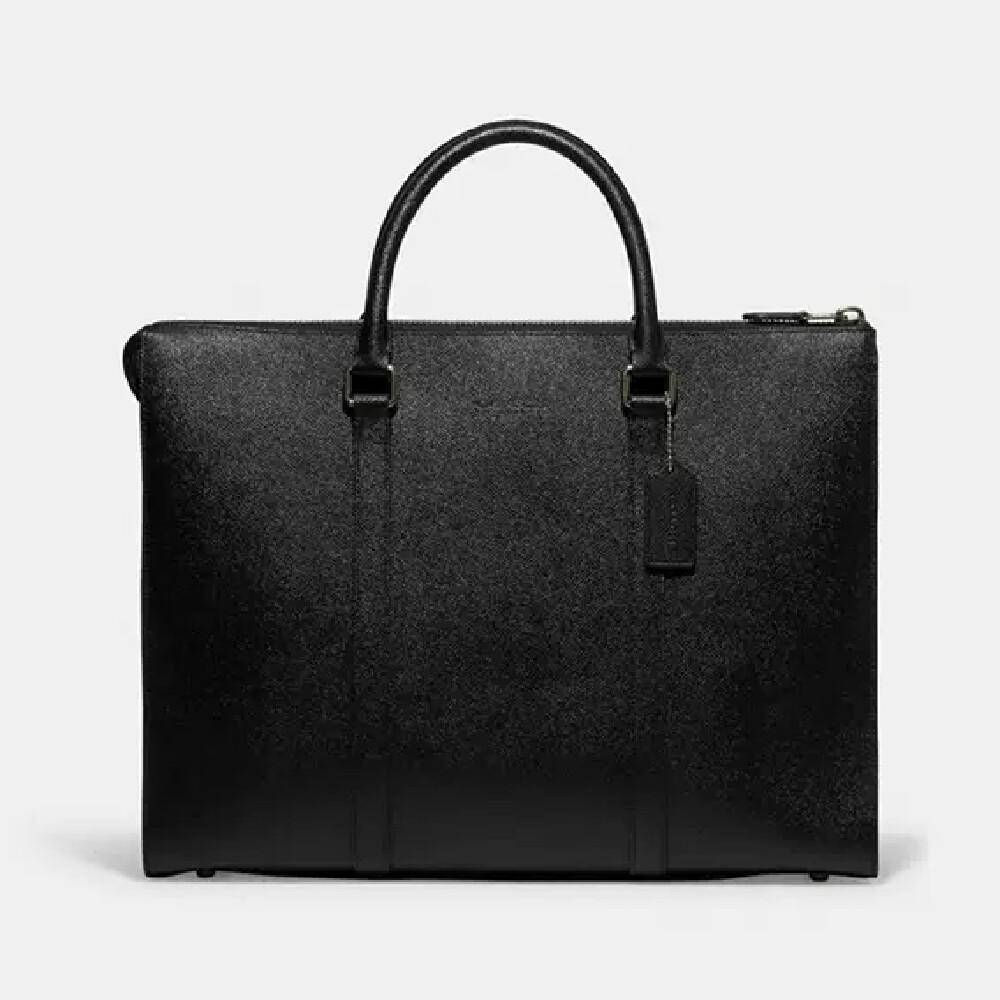 

Сумка Coach Outlet Graham Men's Large Capacity Zip Briefcase Business, черный