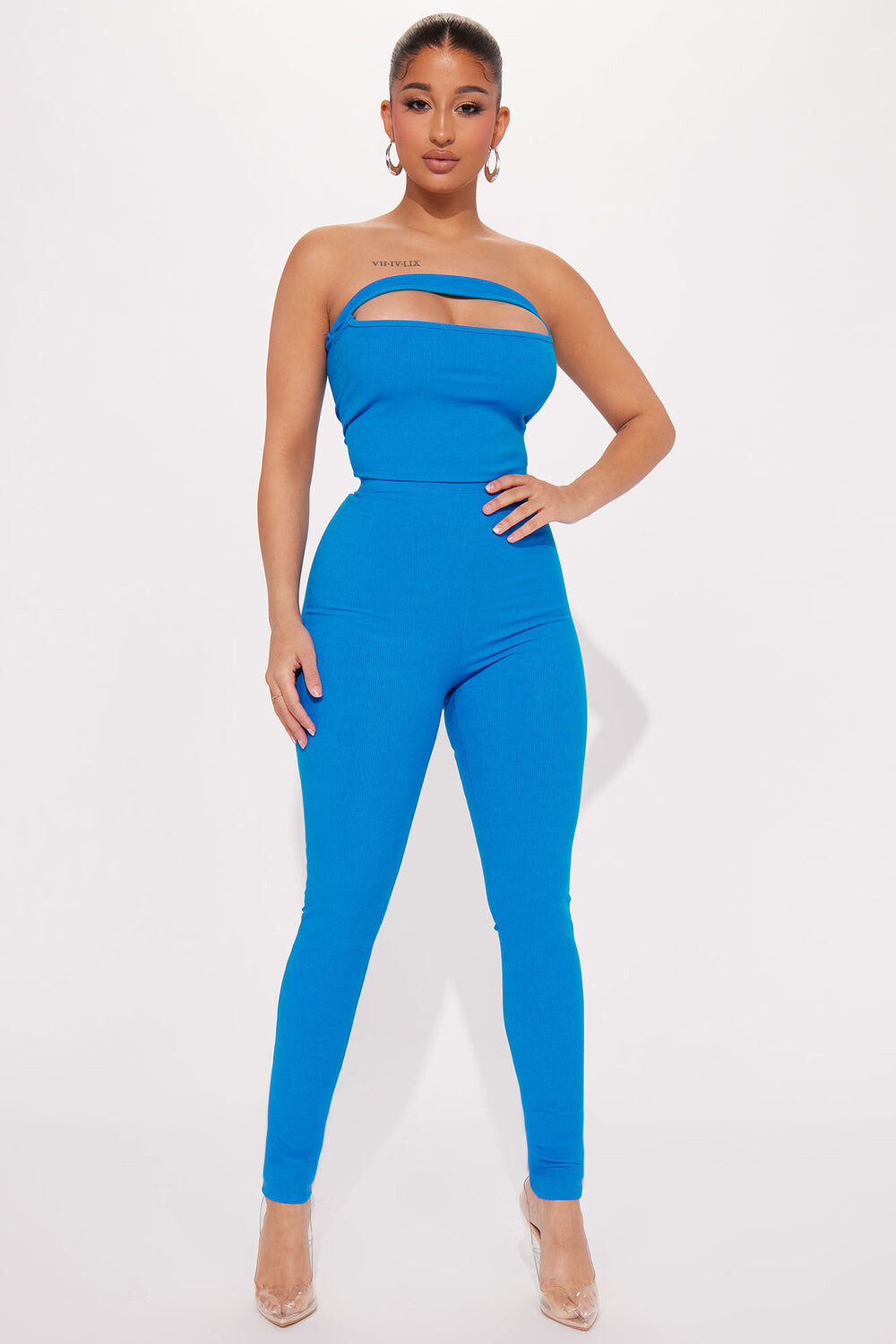 

Леггинсы Fashion Nova T13851SET, синий