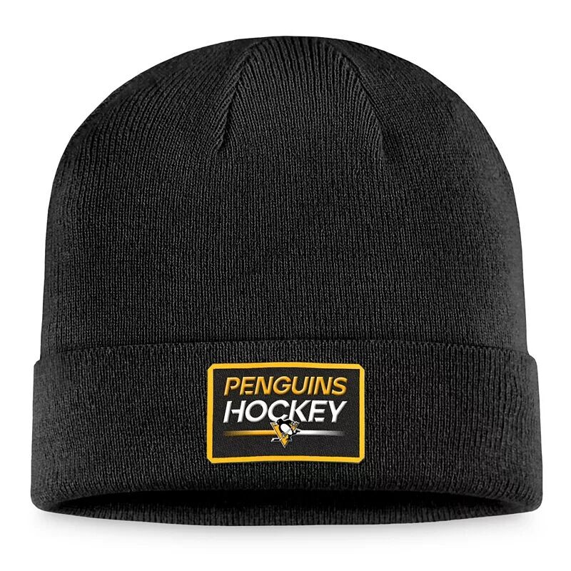 

Черная шапка с манжетами Authentic Pro Prime NHL Pittsburgh Penguins 2023