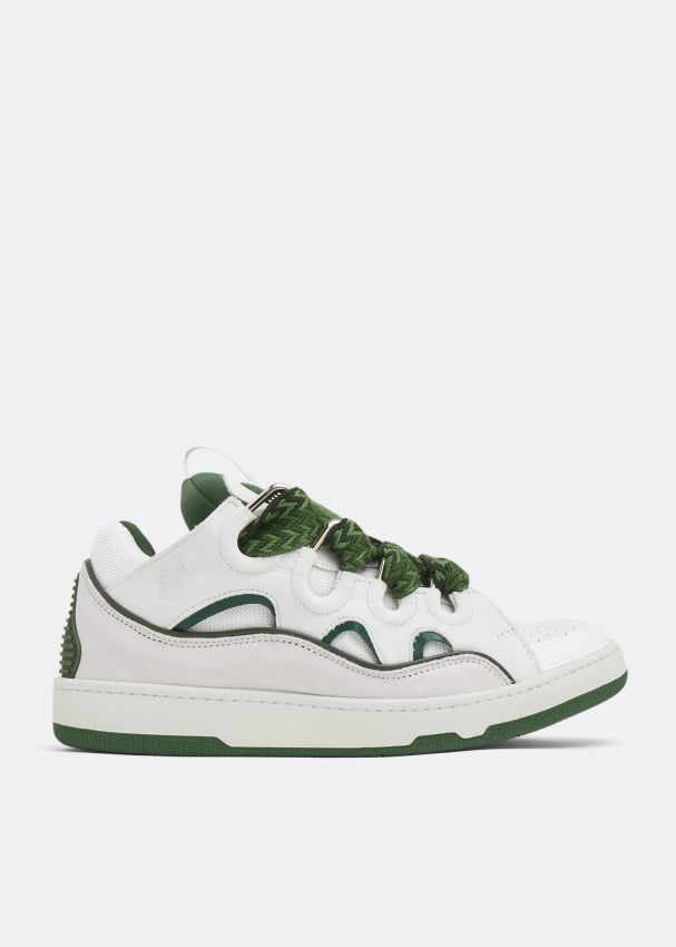 Кроссовки LANVIN Curb sneakers, белый wfbkk 21ss ln women s leather curb sneakers wfmd489