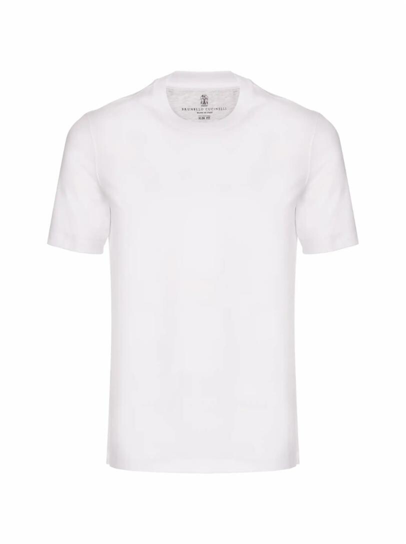 

Хлопковая футболка Brunello Cucinelli, Серый