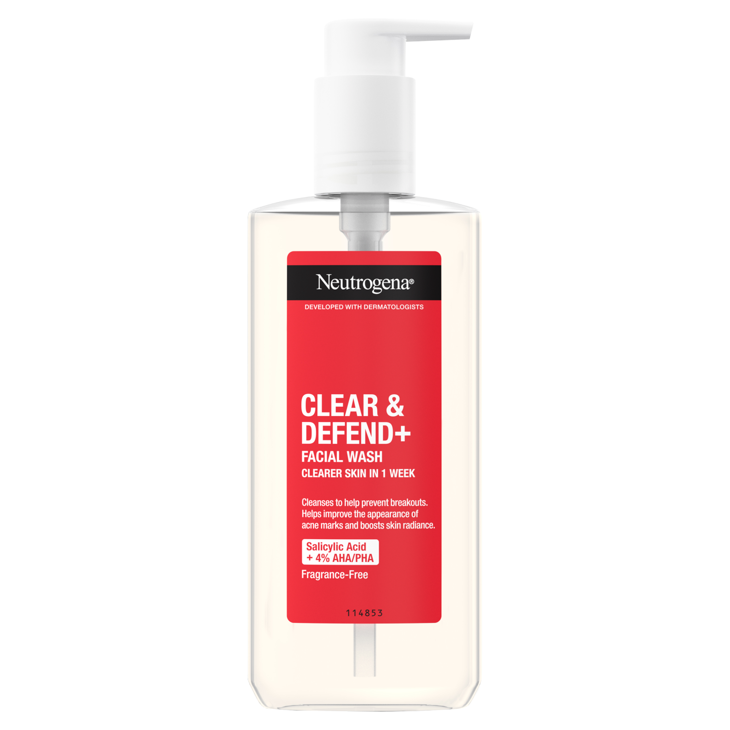 Neutrogena Clear&Defend гель для умывания лица, 200 мл - фото