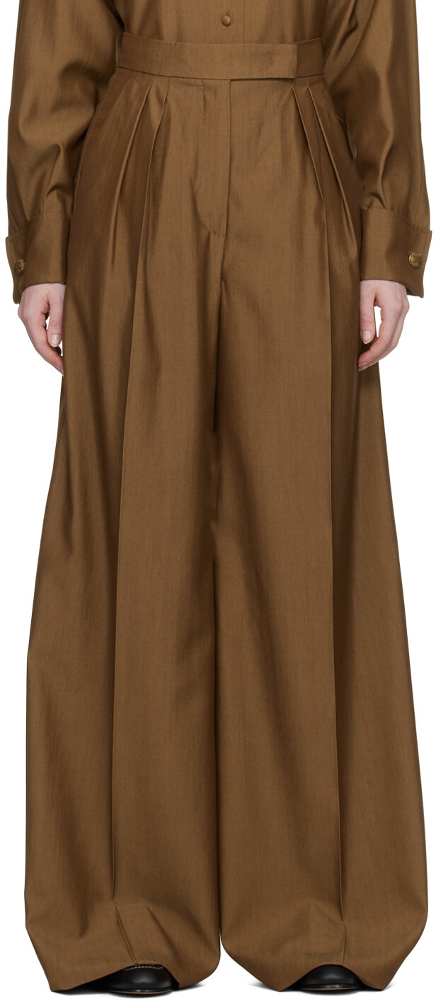 

Коричневые брюки Lisetta Max Mara, Коричневый