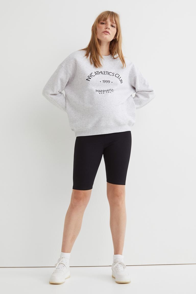 

МАМА Короткие леггинсы H&M, черный