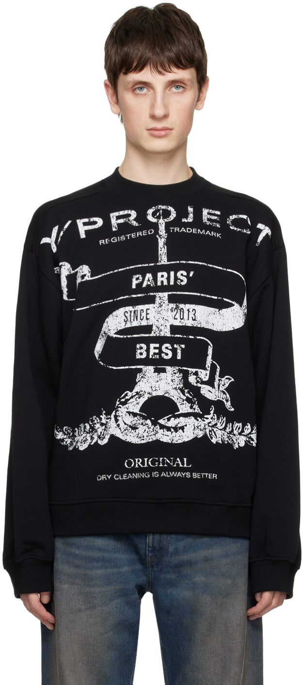 

Лучшая толстовка Black Paris Y/Project, Черный