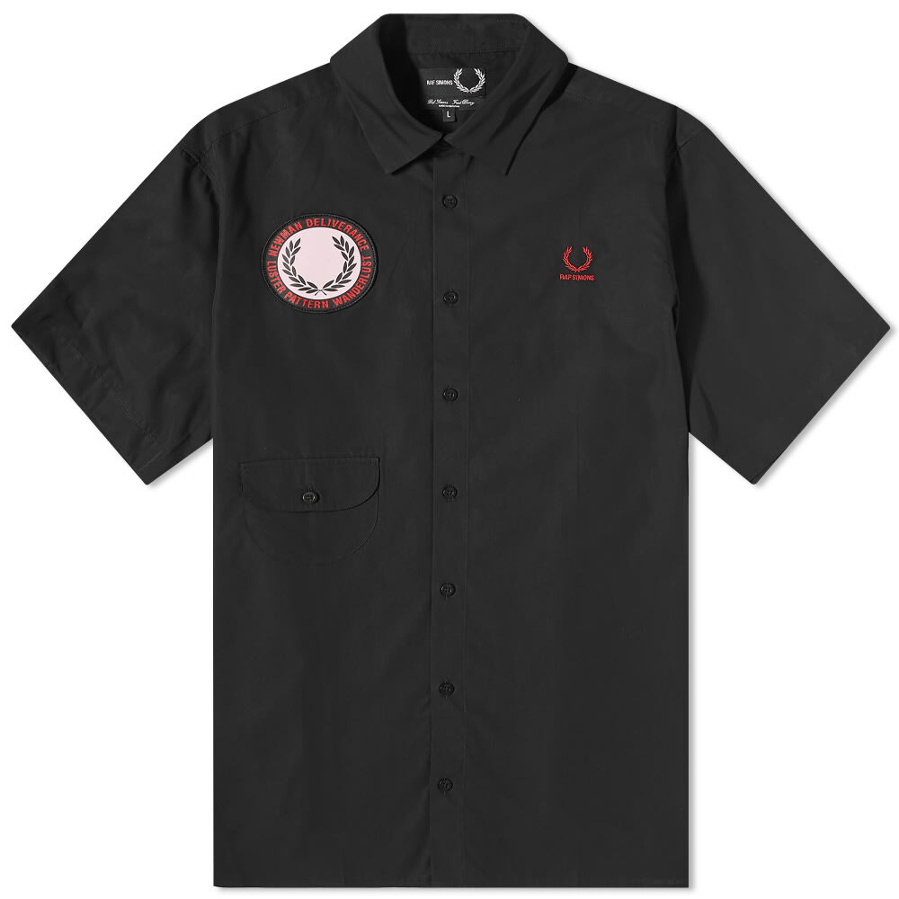 

Рубашка Fred Perry x Raf Simons Patch Short Sleeve Shirt