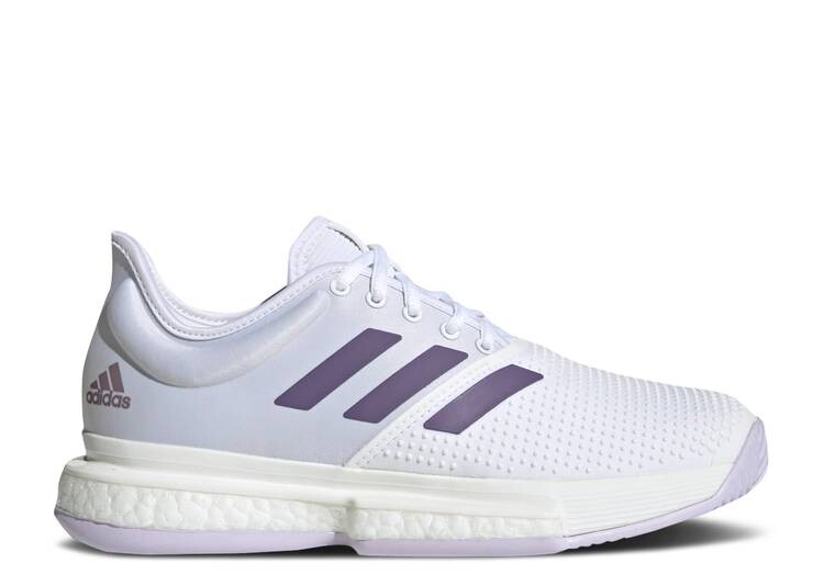 

Кроссовки Adidas WMNS SOLECOURT 'TECH PURPLE', белый