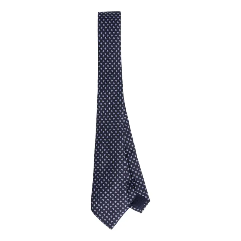 

Галстук Tommy Hilfiger Silk Microprint, темно-синий