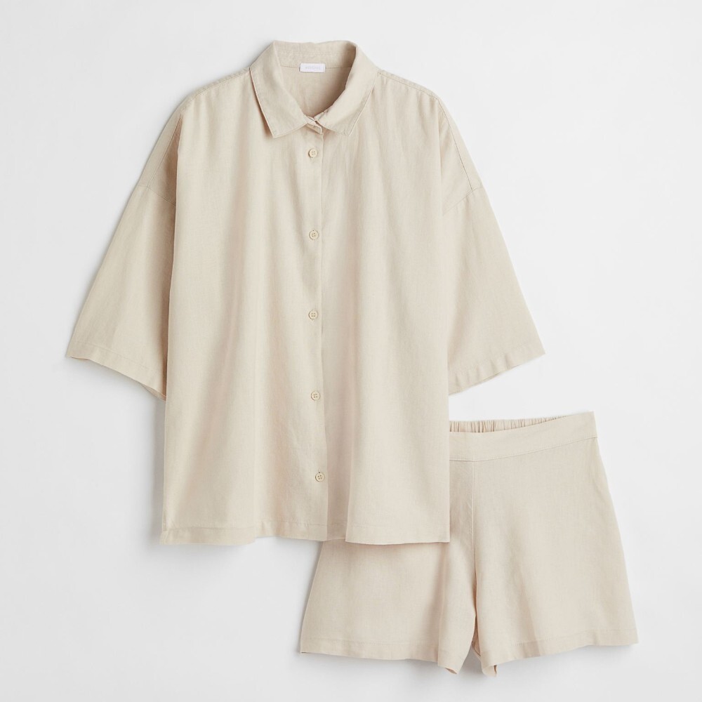 

Пижама H&M Home, светло-бежевый