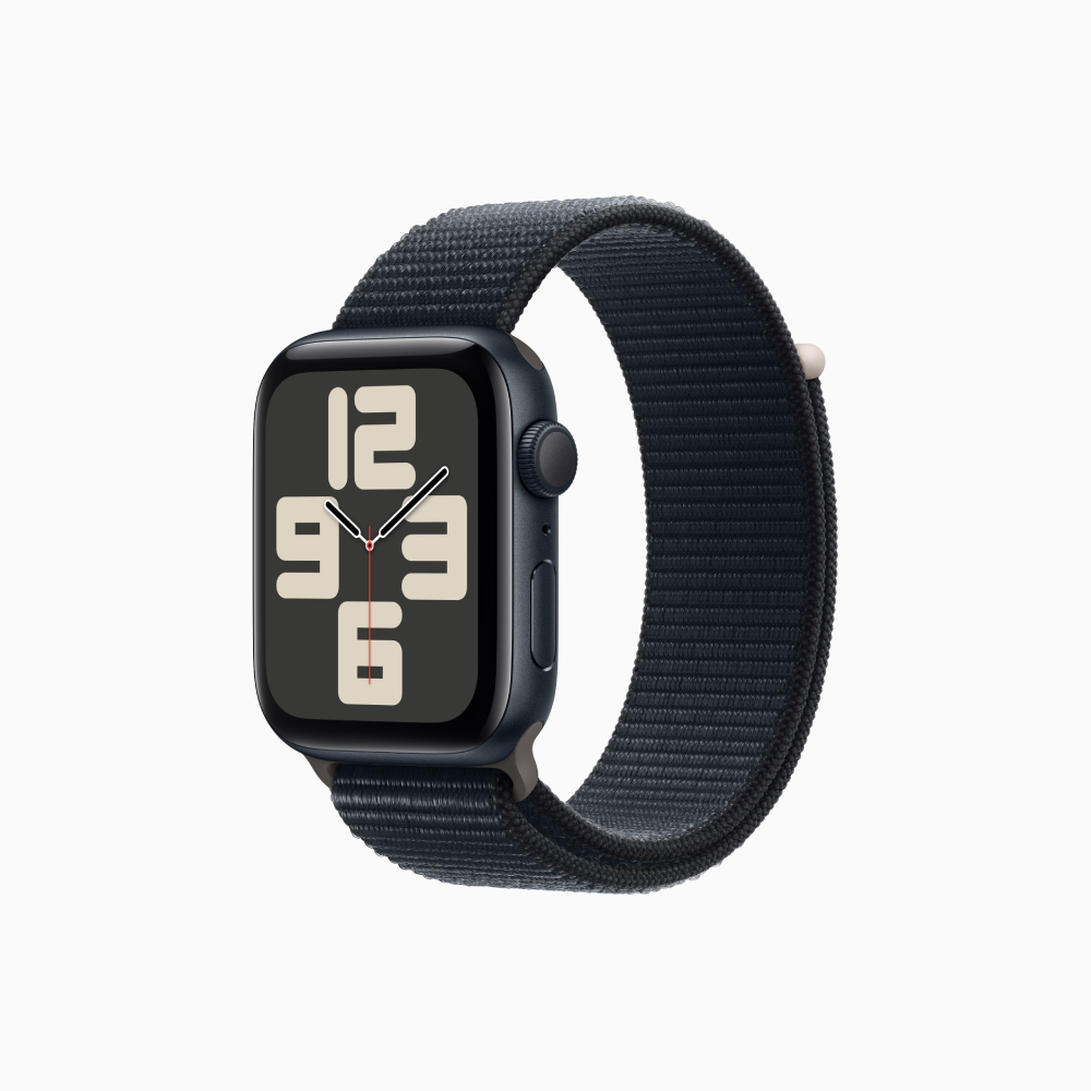 Умные часы Apple Watch SE Gen 2 2023 (GPS), 44 мм, Midnight Aluminum Case/Midnight Sport Loop умные часы apple watch se gps 44мм midnight