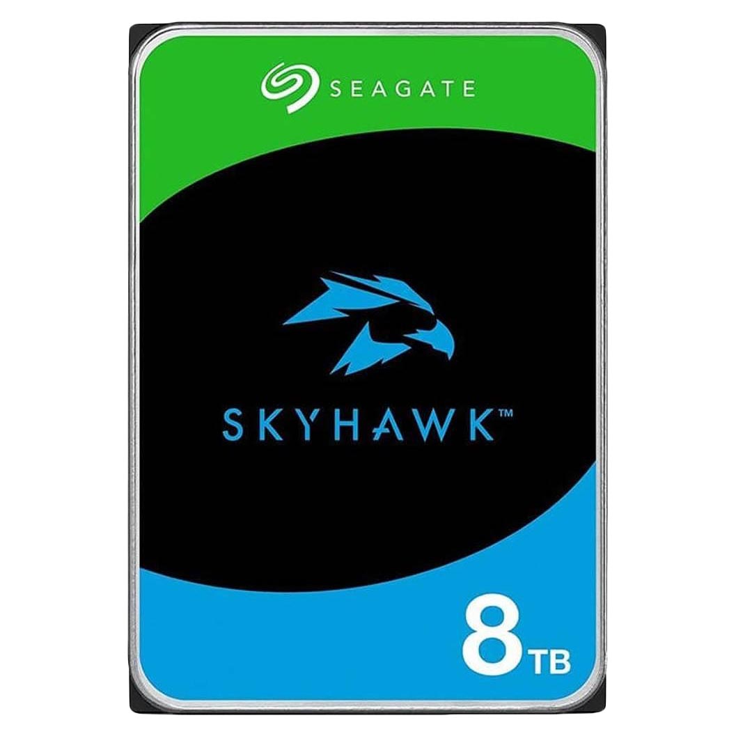 Внутренний жесткий диск Seagate SkyHawk Surveillance, ST8000VX010, 8 Тб жесткий диск seagate skyhawk ai surveillance 10 тб 3 5 st10000ve0008