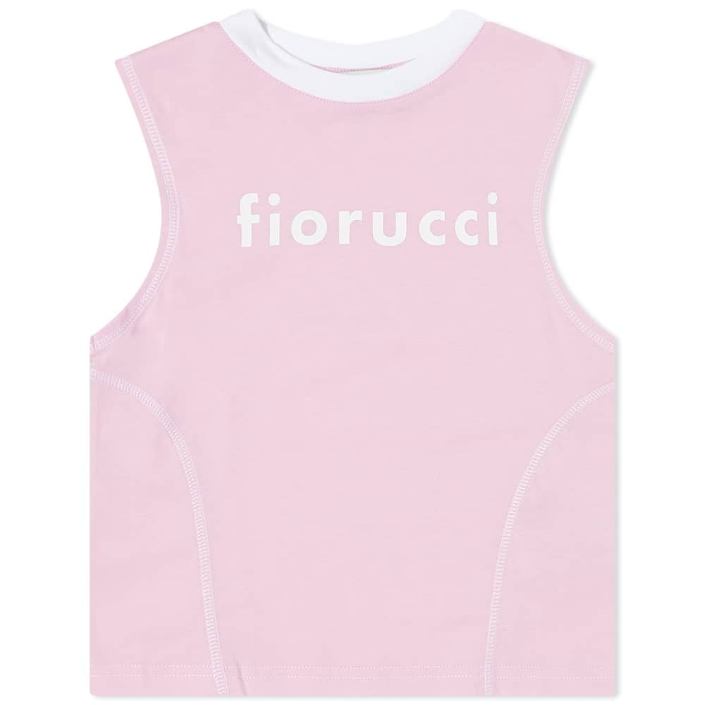 

Футболка без рукавов с логотипом Fiorucci, Серый