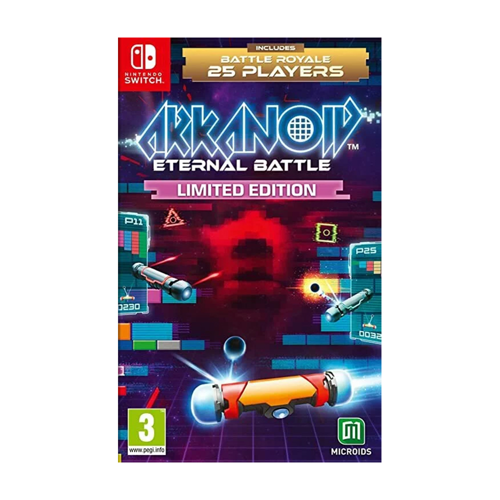 arkanoid eternal battle limited edition ps4 русские субтитры Видеоигра Arkanoid Eternal Battle Limited Edition (Nintendo Switch)