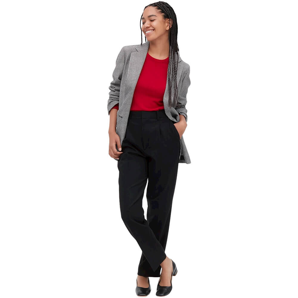 

Брюки Uniqlo Heattech Pleated, черный (Размер S)