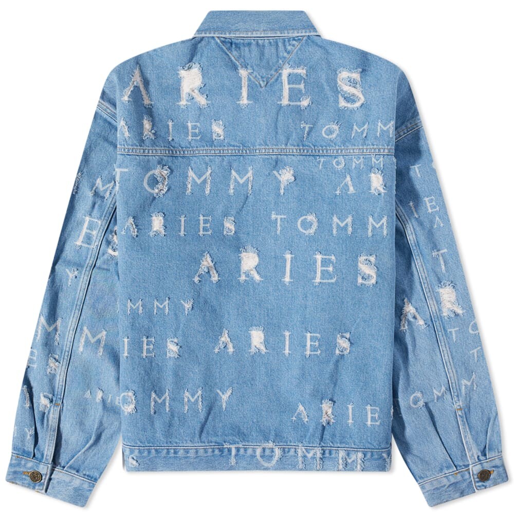 

Джинсовая куртка Laser из коллаборации с Aries Tommy Jeans, Синий