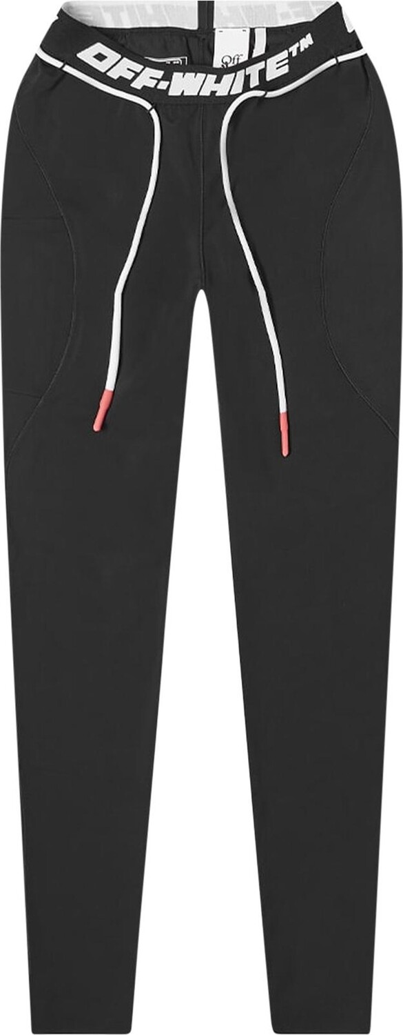

Леггинсы Off-White Athl Logo Band Leggings 'Black', черный