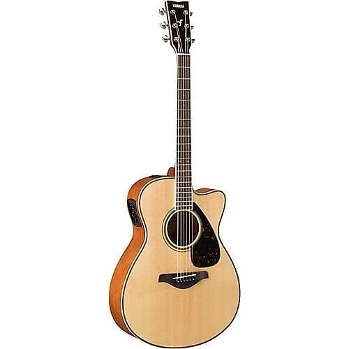 цена Электроакустическая гитара Yamaha FSX820C с малым корпусом, натуральный цвет Yamaha FSX820C Small Body -Electric Guitar