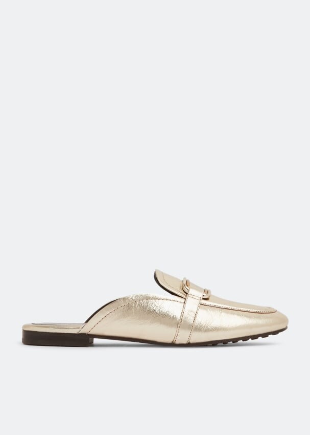

Слиперы TORY BURCH Georgia slippers, золотой