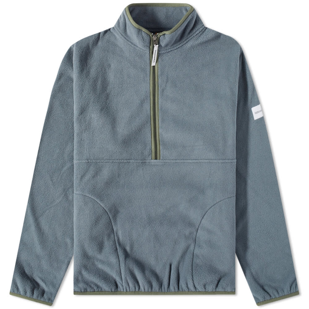 

Толстовка thisisneverthat Half Zip Fleece Pullover, Серый