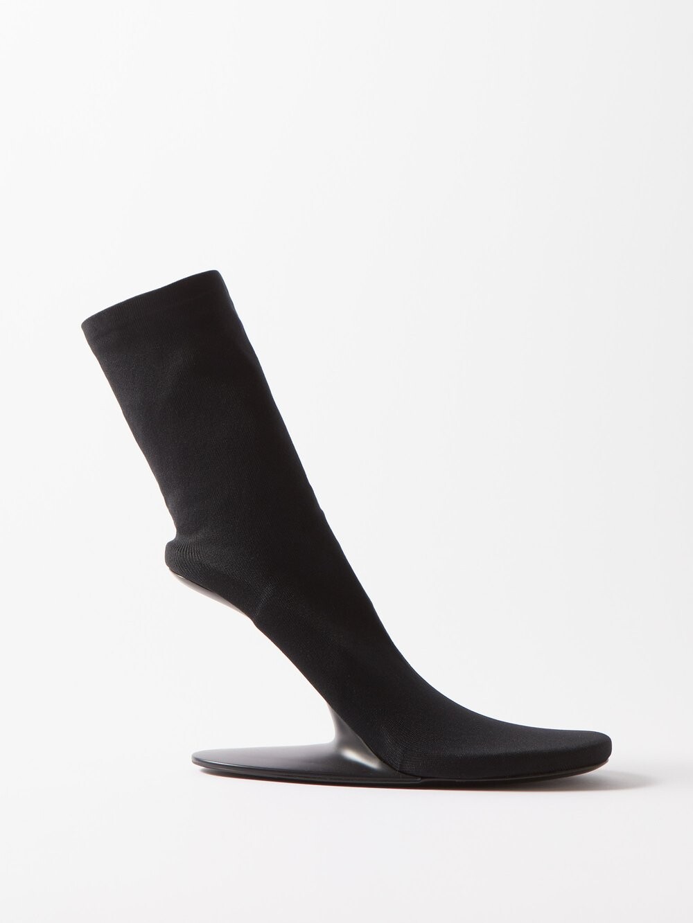 

Ботинки stage 100 из эластичного джерси Balenciaga, черный