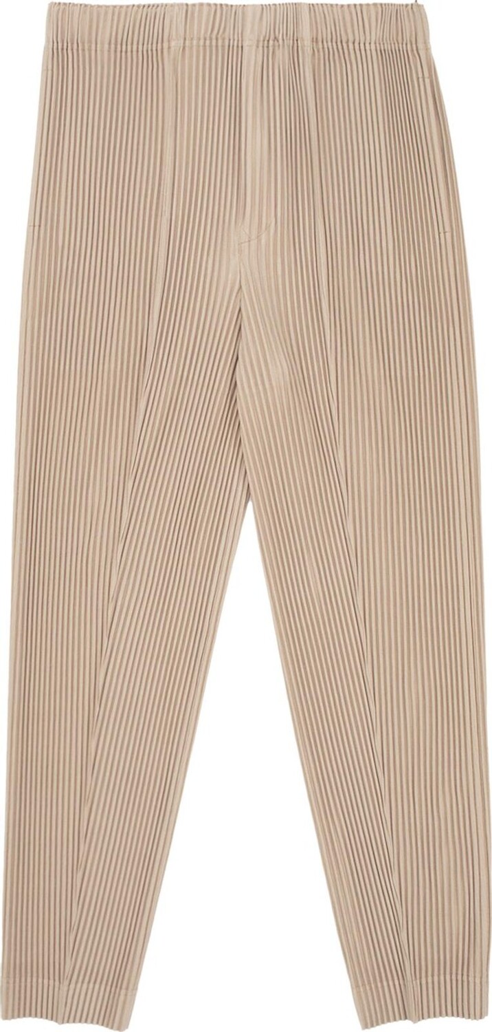 

Брюки Issey Miyake Pleated Pants 'Sand', загар