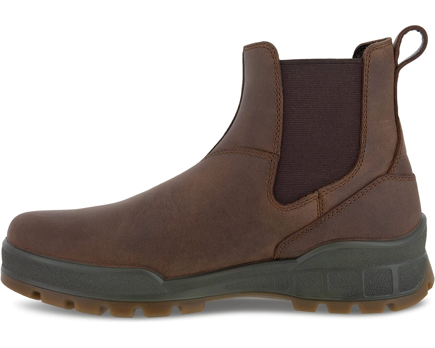 Ботинки Track 25 Hydromax Water Resistant Chelsea Boot ECCO, коричневый мощные ботинки челси zara коричневый