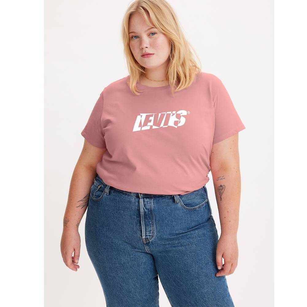 

Футболка женская Levi's, розовый