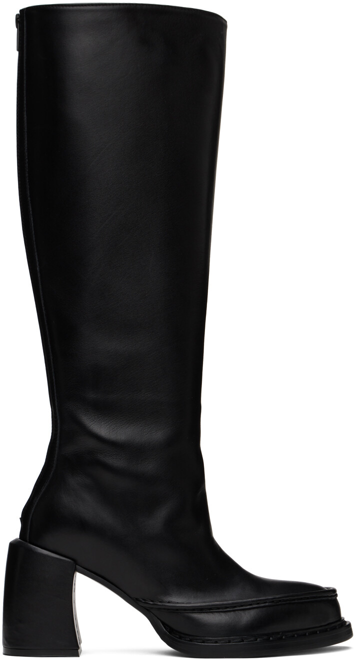 

Черные сапоги Донны Ann Demeulemeester, Черный