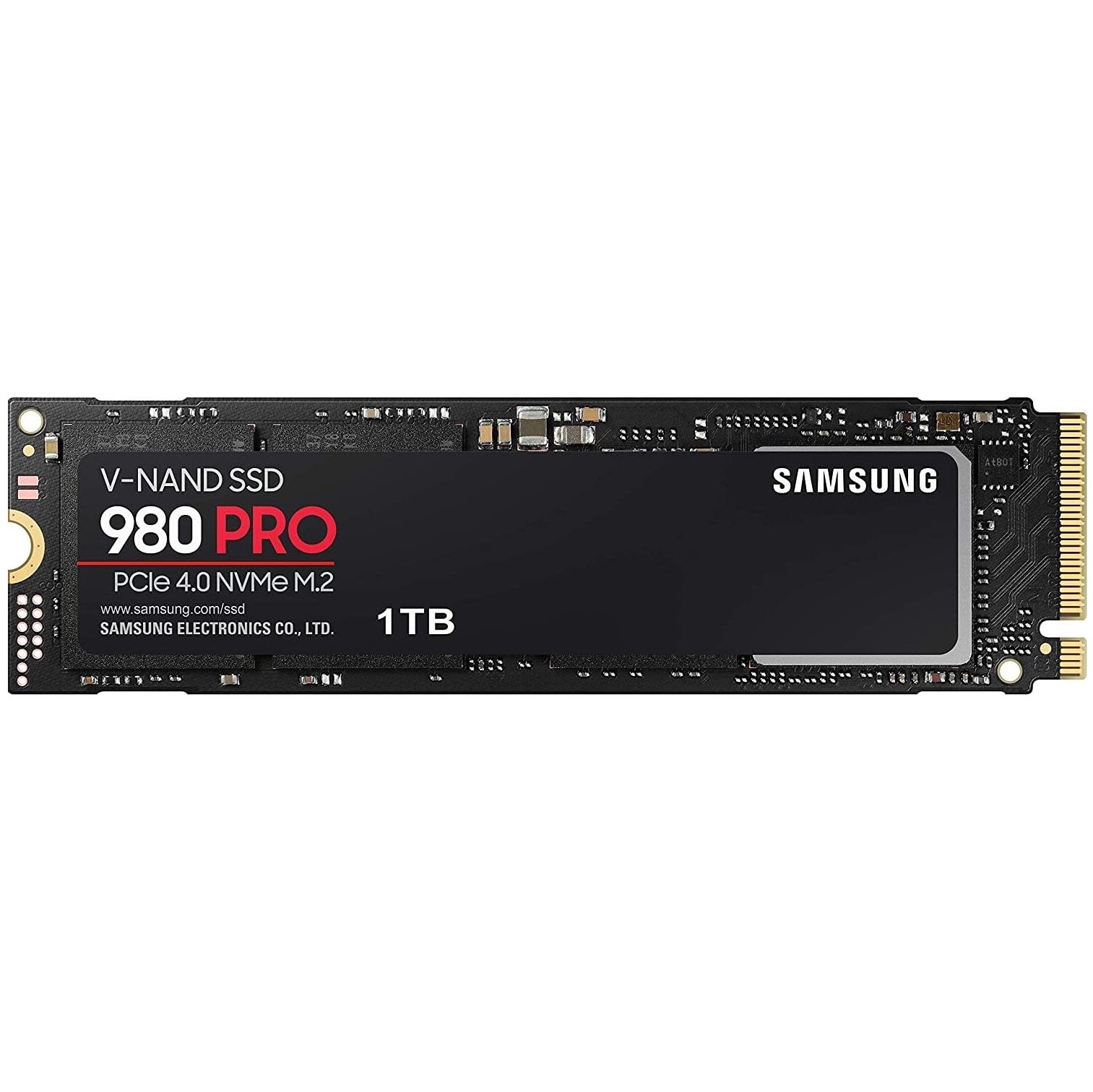 SSD M.2 накопитель Samsung 980 PRO, 1000 ГБ [MZ-V8P1T0BW] накопитель ssd samsung 980 pro 1tb mz v8p1t0c